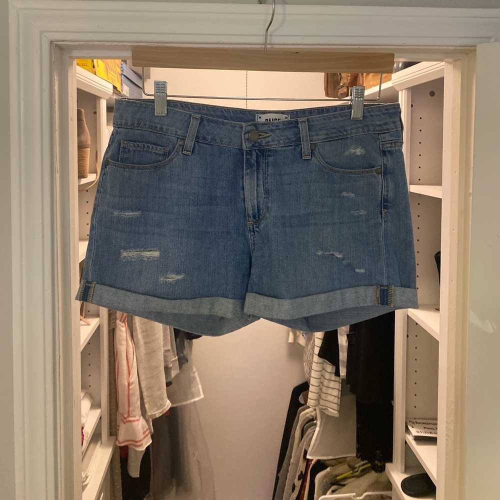 PAIGE Denim Shorts